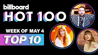 Billboard Hot 100 Top 10 Countdown For May 4th  Billboard News [upl. by Etnoed]