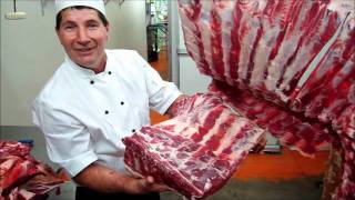 Part 3  How to Bone a Forequarter of Beef demonstration by Michael Cross [upl. by Fairley]