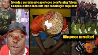 Olha o que Passing Toloba informou após a partida entre a selecção angolana e Niger [upl. by Dj]