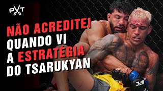 JONAS BILHARINHO DESTACA ESTRATÉGIA CORAJOSA DE TSARUKYAN NO UFC 300 [upl. by Danie]