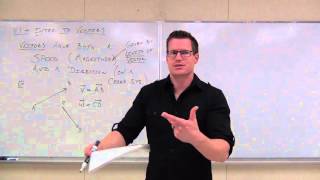 Calculus 3 Lecture 111 An Introduction to Vectors [upl. by Maida274]