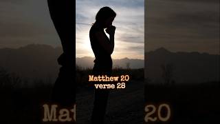 A powerful verse in the Bible Matthew 2028 bibleverse scripture shorts [upl. by Seravaj958]