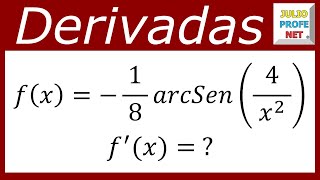 DERIVACIÓN DE FUNCIONES  Ejercicio 20 [upl. by Orips]