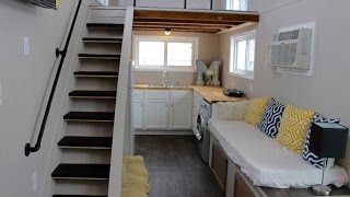 Mini Mansions Tiny House Has All The Creature Comforts [upl. by Marigold]