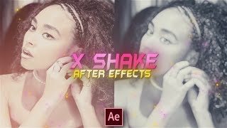 x shake tutorial  after effects [upl. by Lezley]