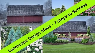 Landscape design Ideas  7 Steps to Success [upl. by Goldston]