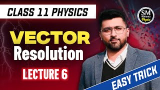 Vector Resolution I Rectangular components of vector  base vector  ahsec physics hs1styear [upl. by Eolcin972]