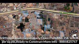 about Inside ORR Vattinagulapally Plots Prices Go111Near Gopanapally Min 40K sqyds to 85K sqyds [upl. by Ecinev]