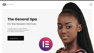 How to Create a Beauty Salon Website With Elementor  Phlox Theme [upl. by Atinod185]