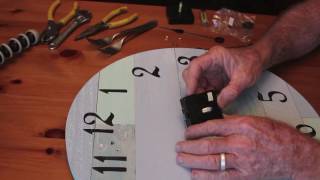 Replace a quartz clock movement [upl. by Enial]