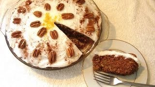 Easiest VEGAN CARROT CAKE recipe WITH LEMON LIME FROSTING no eggs no milk [upl. by Akined]