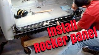 install rocker panel [upl. by Hanzelin82]