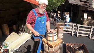 Mountain Craft Cooperage  Making Wooden Buckets Barrels Kegs and Casks [upl. by Phelia]