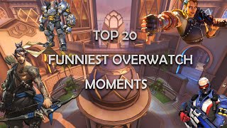 THESE ARE THE TOP 20 FUNNIEST OVERWATCH CLIPS THIS WEEK [upl. by Beitnes122]