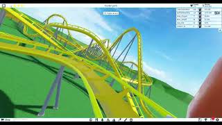 Floorless coaster 4 seats across Theme park typoon 2 [upl. by Suaeddaht]