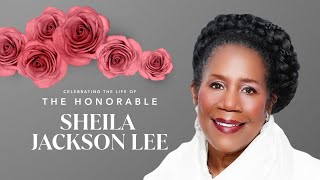 Congresswoman Sheila Jackson Lee  Celebration of Life Service  Thursday August 1 2024 [upl. by Yrian]