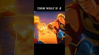 Thor Mcu vs Thor What if shorts marvel [upl. by Harehs]