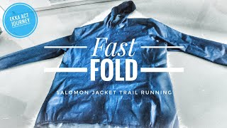 3 Type Pack amp Fold salomon bonatti race wp jacket [upl. by Ecilegna35]