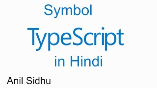 Typescript Hindi tutorial 17 Symbol [upl. by Verity]