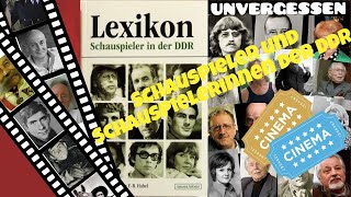 Verstorbene Schauspieler der DDR mit H Teil 3  DEFA Filme [upl. by Nosaes]