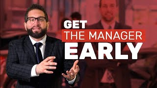 Get the Manager Early [upl. by Phylis]