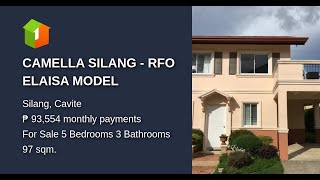 CAMELLA SILANG  RFO ELAISA MODEL [upl. by Ekez]