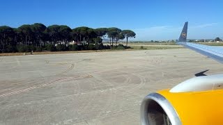 Sunny Condor 757300 approach and landing at Aeropuerto de Jerez [upl. by Ri]