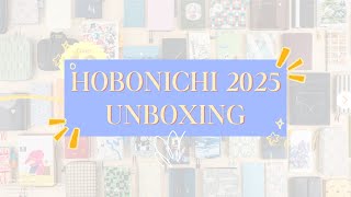 Hobonichi 2025 Unboxing  Big planner change for next year [upl. by Edmead]