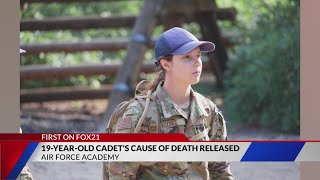 US Air Force Academy cadet’s cause of death revealed in autopsy [upl. by Adorne]