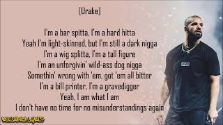 Drake  Nonstop Lyrics [upl. by Yasmine]