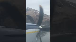 Landing at Dutch Harbor Unalaska Airport in Alaska [upl. by Jessee]