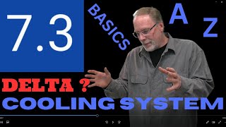 🛻📽️ 7 3 PSD COOLING SYSTEM ALL COMPONENTS N OIL DELTA 🟢🟡🔴🟢 [upl. by Nesral259]