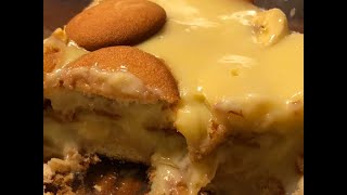 Banana Pudding HOMEMADE from Scratch  Southern Sassy Mama [upl. by Aleirbag]