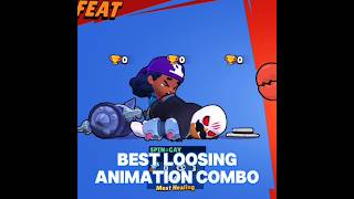 Best loosing animation combo shortsbrawl brawlstars updatenewbrawlerjujumemesbrawltalkshade [upl. by Ule928]