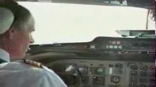 Cockpit Flight on board a Fokker 28 NCEBRUNCE [upl. by Maguire709]