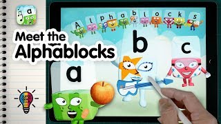 Learn A to Z Letter Sounds amp Phonics with Meet the ALPHABLOCKS [upl. by Madelene]