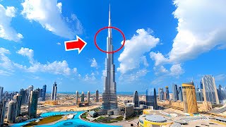 Burj Khalifa Full Tour  Worlds Tallest Tower in Dubai  View from the Top Floor amp VIP Lounge（4K） [upl. by Douglass]