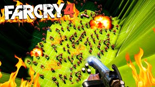 200 ENEMIGOS EN UN AGUJERO  FAR CRY 4 [upl. by Atsahc20]