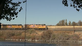 Railfanning Western Nampa Subdivision Nov 8th 2024 [upl. by Ailic453]