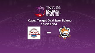 Antalya Büyükşehir Belediyespor Toroslar Basketbol – ÇBK Mersin ING KBSL 24Hafta [upl. by Waldon]