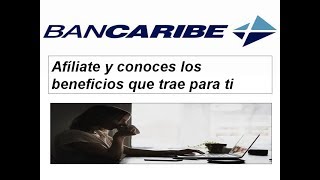 como afiliarse como usuario en mi conexion bancaribe [upl. by Jerz]