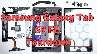 Samsung Galaxy Tab S9 FE Teardown Guide [upl. by Adnilra]