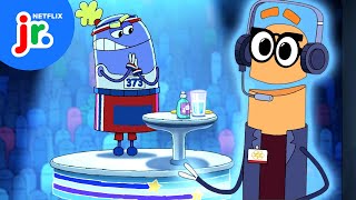 The Bubble Blowing Olympics 🫧 StoryBots Answer Time  Netflix Jr [upl. by Maddalena]