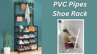 How to Easily Craft a Stylish PVC Pipe Shoe Rack No Special Skills Needed [upl. by Cortie]