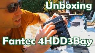 Unboxing FANTEC QB35US36G Boîtier USB ESATA externe pour quatre disques durs externes [upl. by Mcwilliams536]