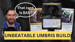 UMBRIS FEAR MANIFEST  Ultimate Deck Tech Creator Edition Joey from EDHREcast [upl. by Eirellav442]