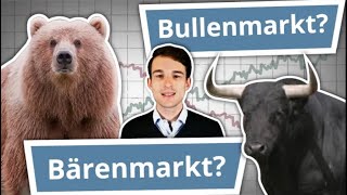 Bullenmarkt amp Bärenmarkt einfach erklärt Hausse vs Baisse  Finanzlexikon [upl. by Aicargatla]