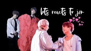 bts reacts to jin  방탄소년단 석진 p2 [upl. by Macy]