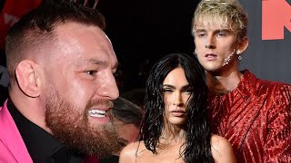 Conor McGregor Tries FIGHTING Machine Gun Kelly During 2021 MTV VMA’s [upl. by Kellia]