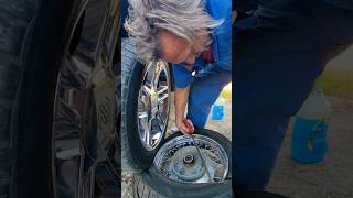 DIFFICULT MOTORCYCLE TIRE motorcycletire tire tires wheels difficult hardwork [upl. by Latty]